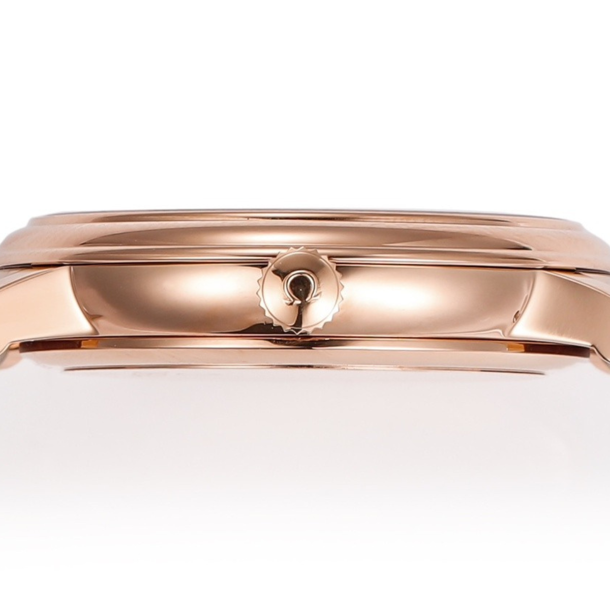 Omega De Ville Rose Gold Leather Watch