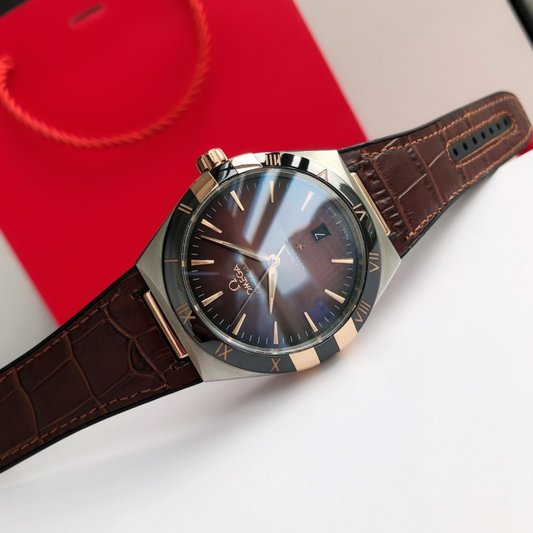 Omega Constellation Brown Dial Watch