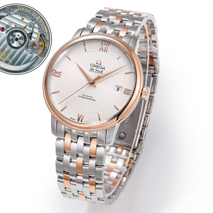 Omega De Ville Rose Gold Chronometer Watch