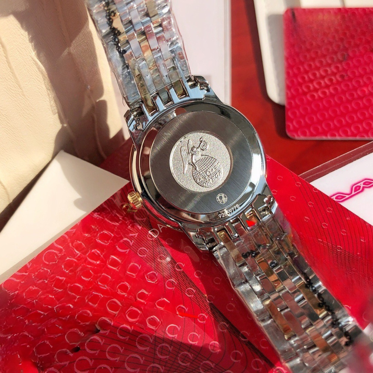 Omega Prestige Diamond Ladies Watch