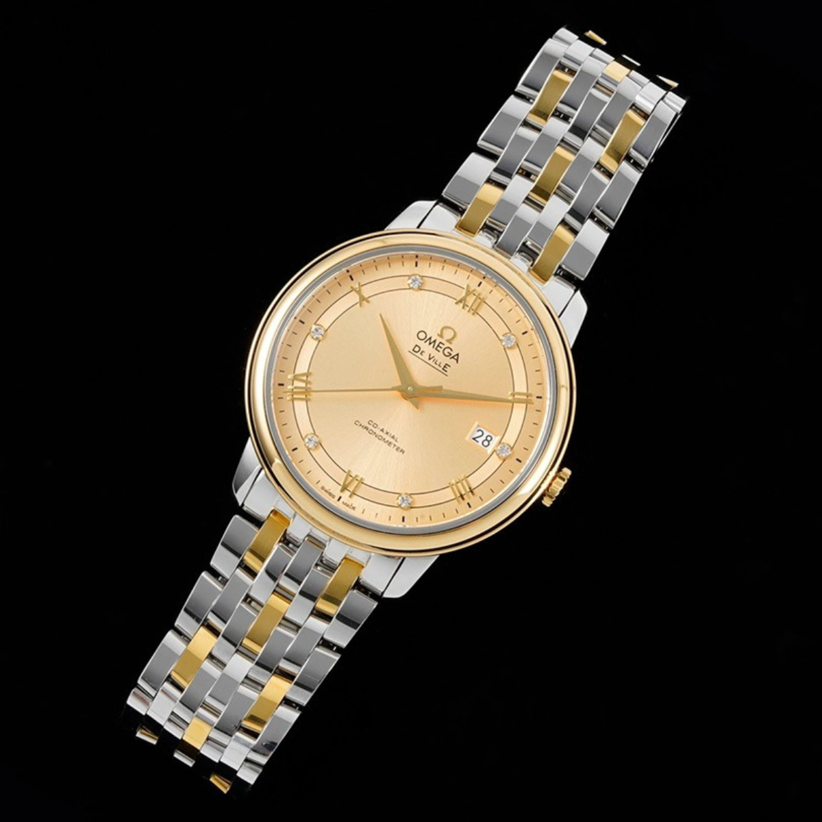 Omega Two Tone Gold Watch