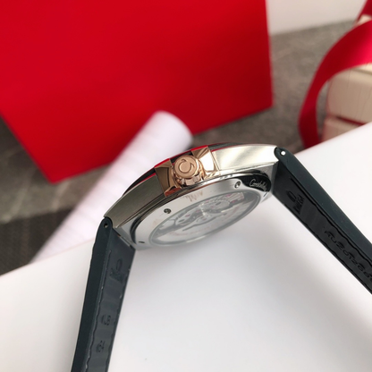 Omega Silver Dial Watch