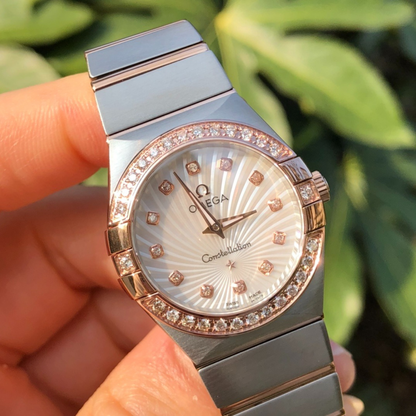 Omega Prestige Constellation Diamond Watch