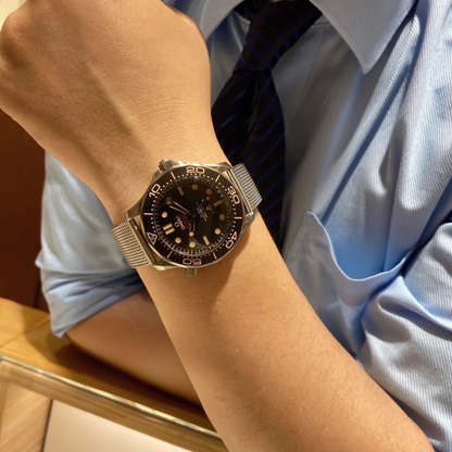 Omega Black Diver Watch