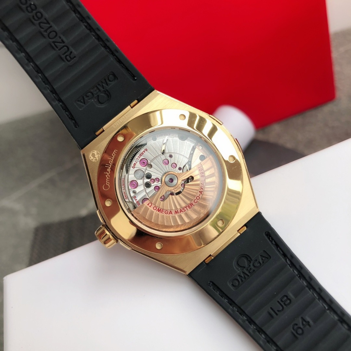 Omega Constellation Gold Bezel Watch