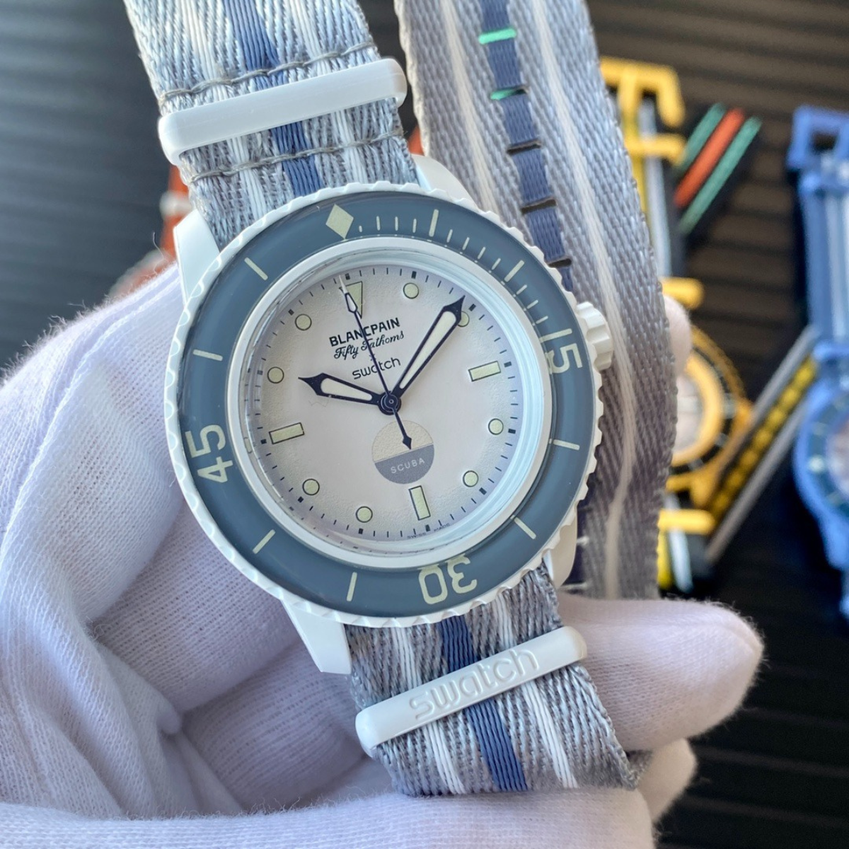 Omega Blancpain x Swatch Scuba Dive Watch