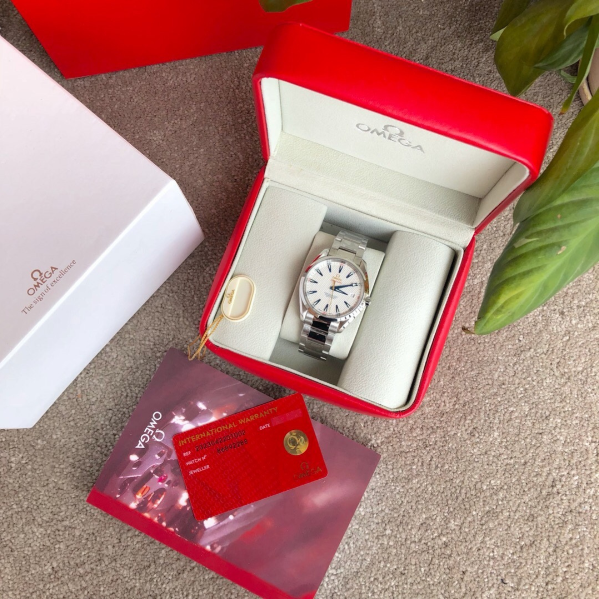 Omega Aqua Terra 150M Gold