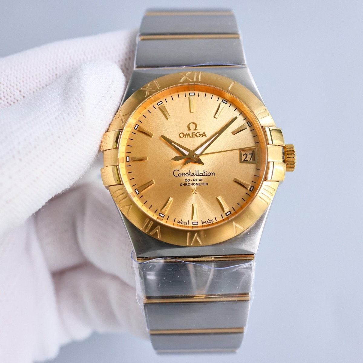 Omega Co-Axial Diamond Watch