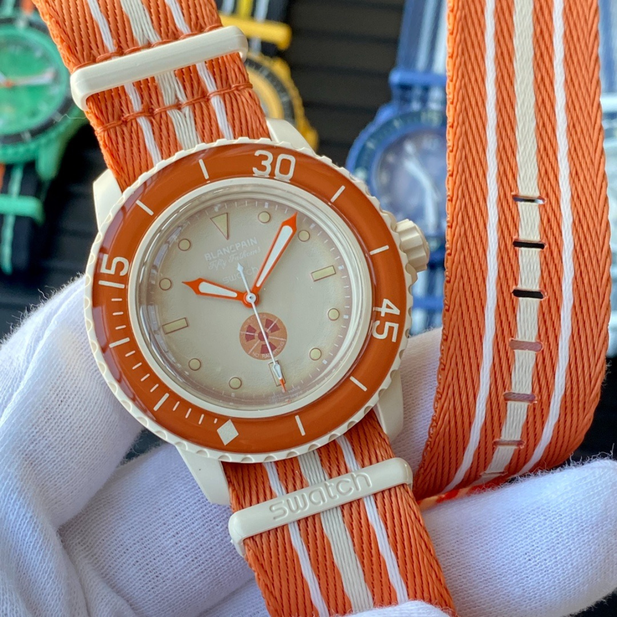 Omega Blancpain x Swatch Scuba Dive Watch