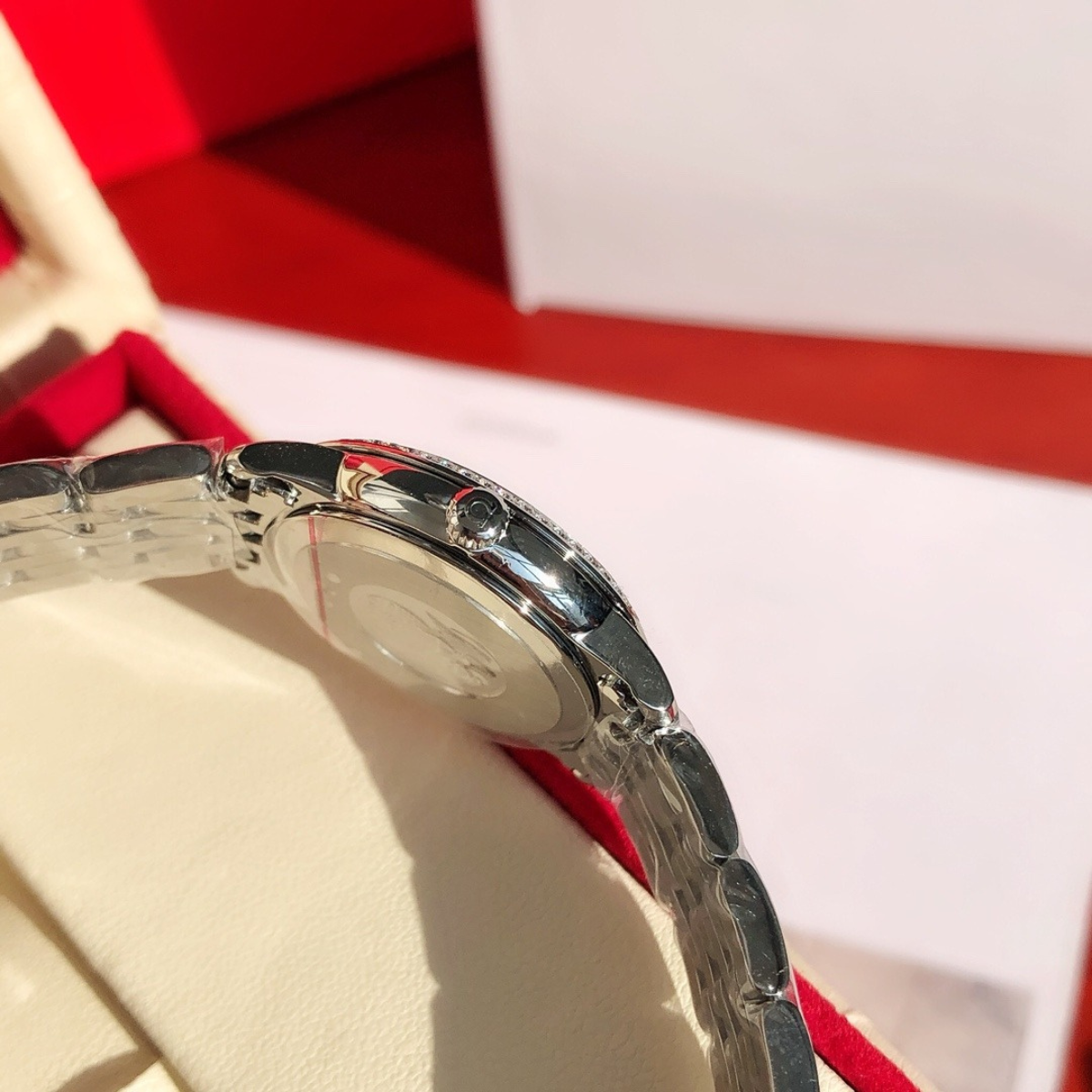 Omega Elegance Diamond Ladies Watch