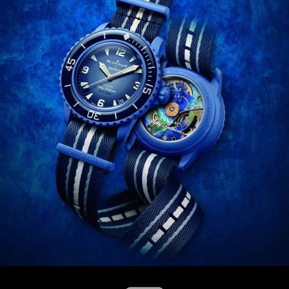 Omega Blancpain x Swatch Scuba Watc