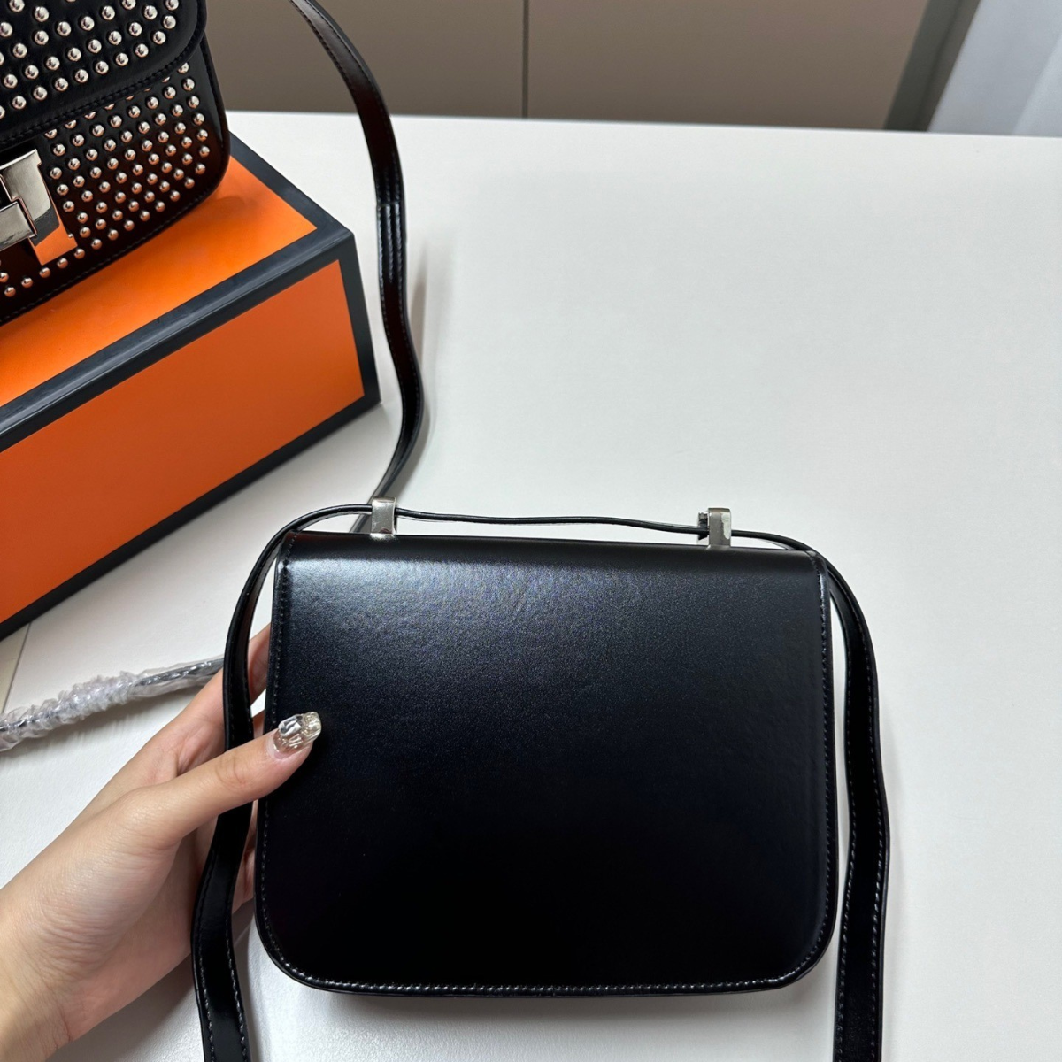 Hermès Studded Constance Bag