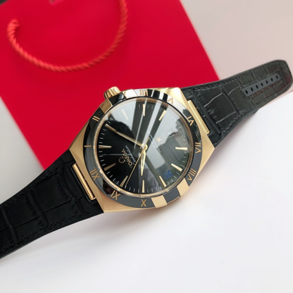 Omega Constellation Gold Bezel Watch