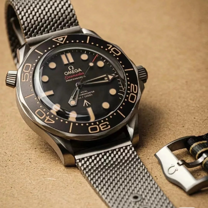 Omega Black Diver Watch