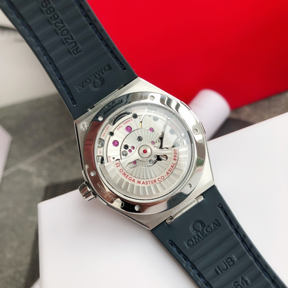 Omega x Swatch Blue Bezel Dive Watch