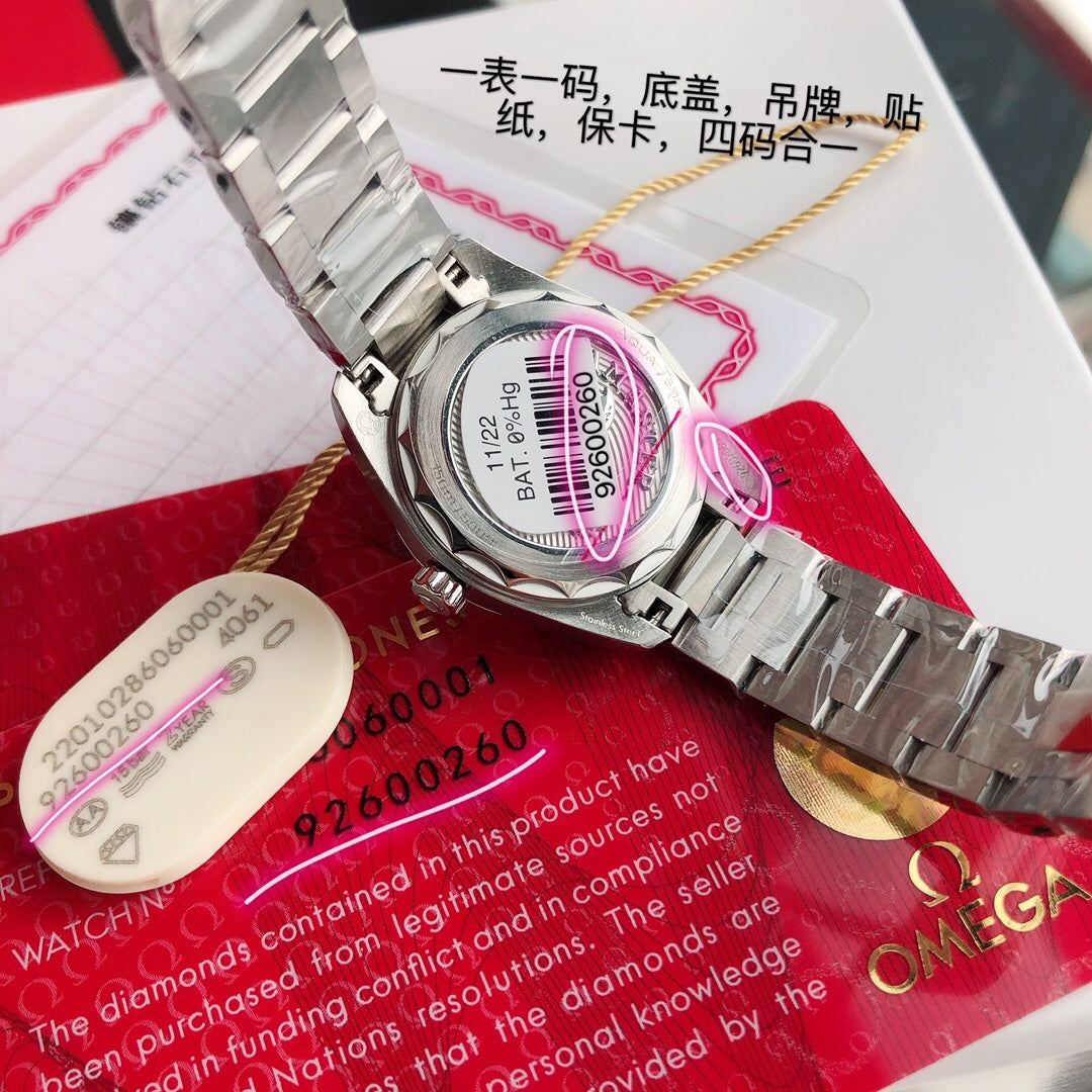 Omega Seamaster  Diamond Watch