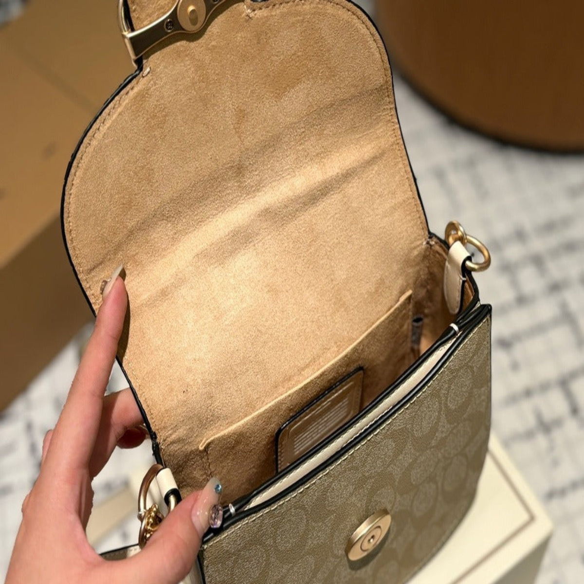 Coach Classic Saddle Bag