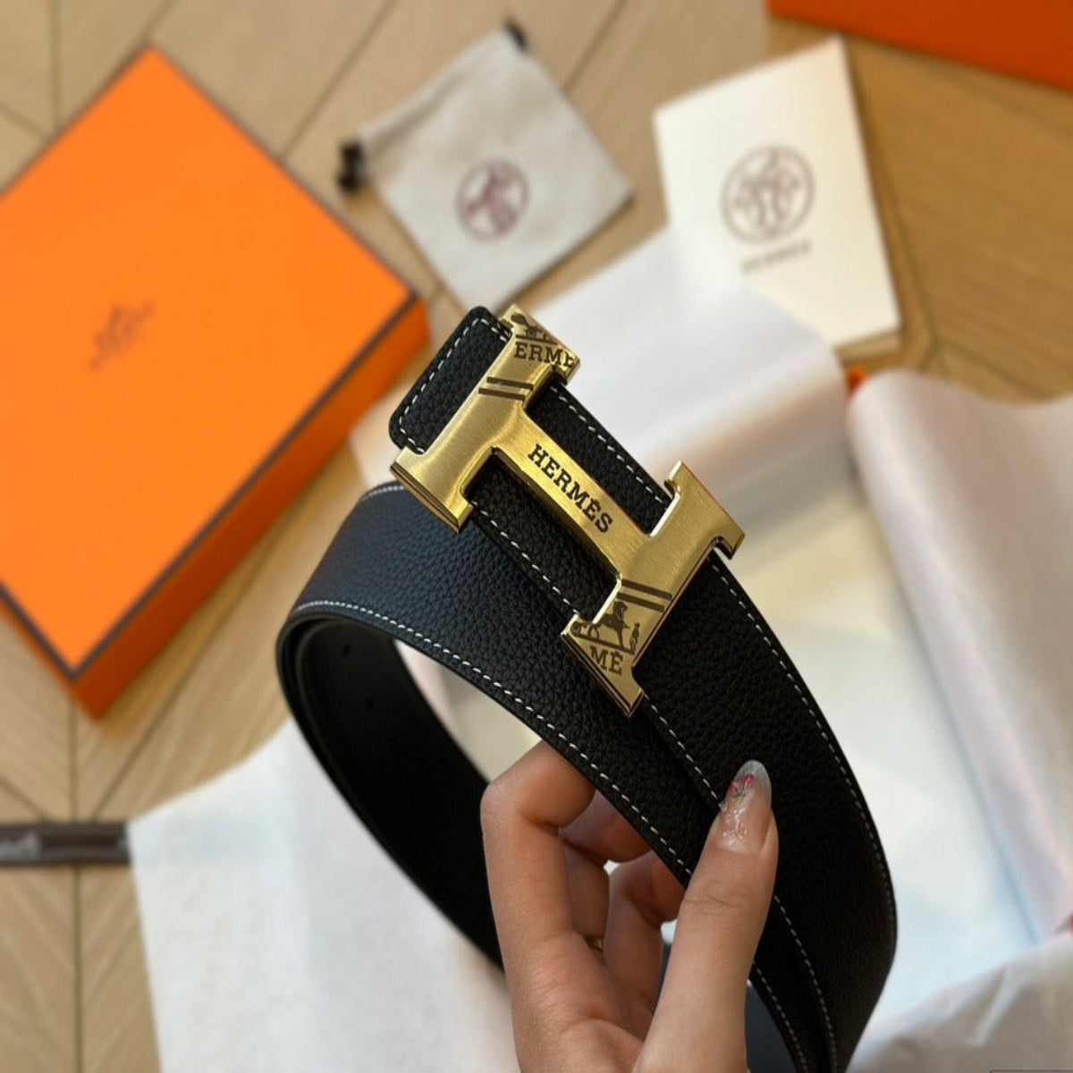 Hermès Belt Set