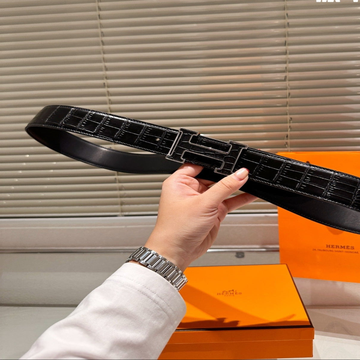 Hermes Cowhide Leather Belt