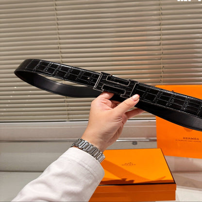 Hermes Cowhide Leather Belt