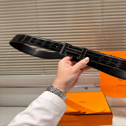 Hermes Cowhide Leather Belt