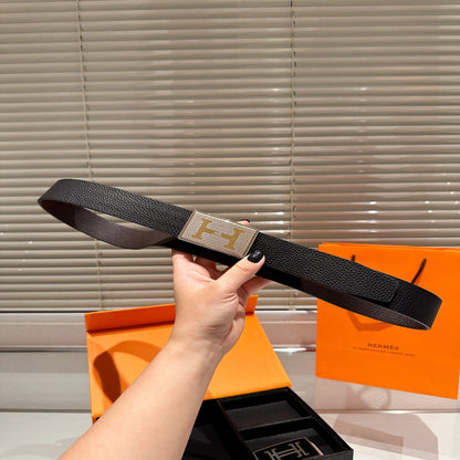 Hermès Cowhide Leather Belt
