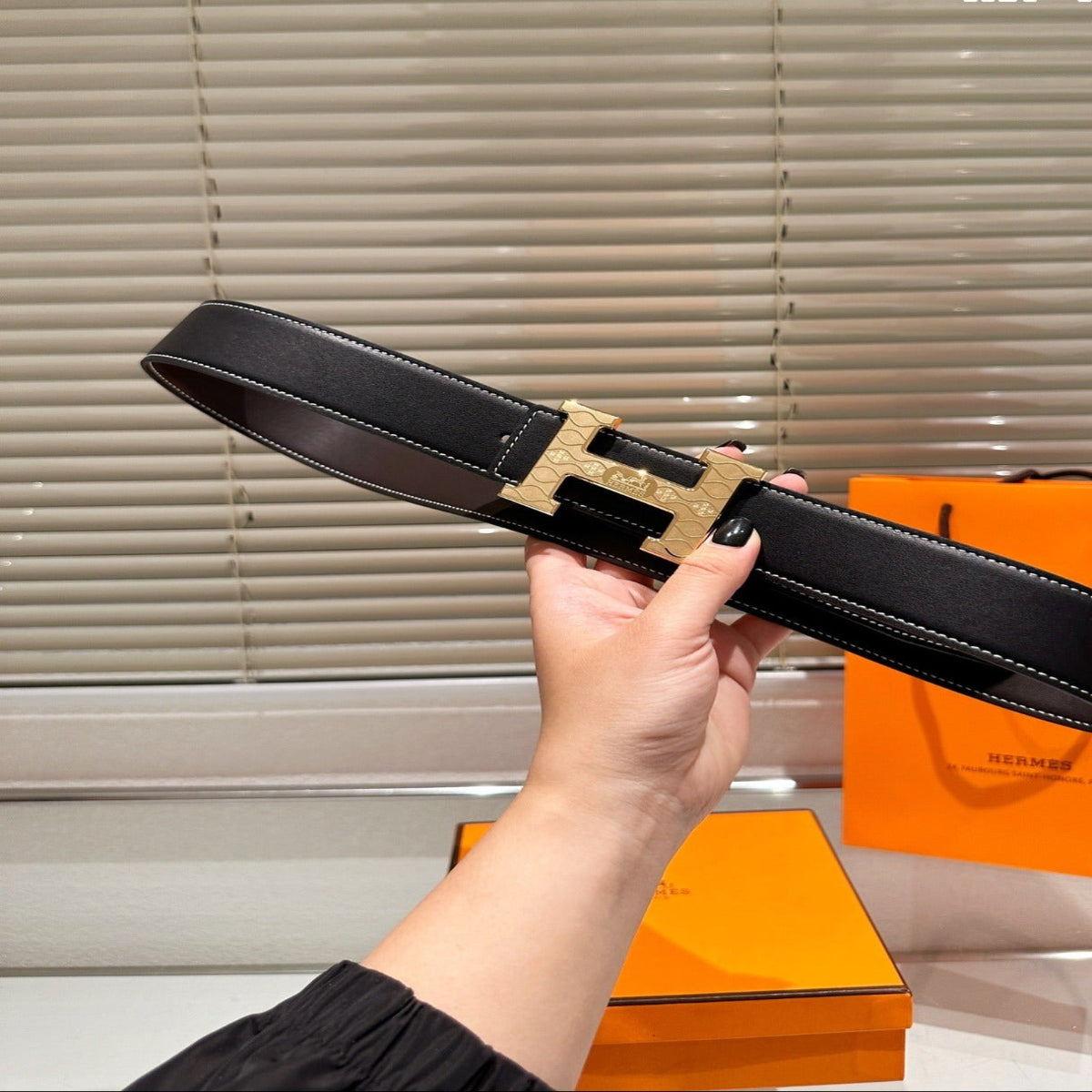 Hermes Cowhide Leather Belt