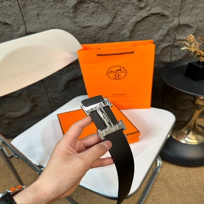 Hermès Premium Hey Ha Leather Belt