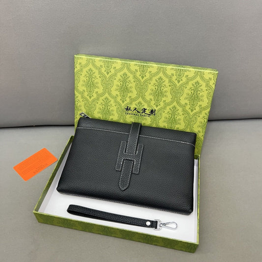 Hermès Timeless Inlay Clutch Bag
