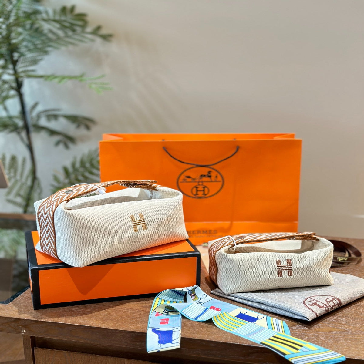 Hermès Bento Leather Bag