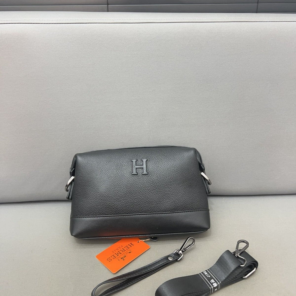 Hermes Cowhide Clutch Bag