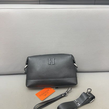 Hermes Cowhide Clutch Bag