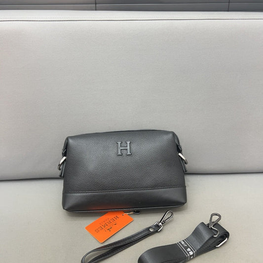 Hermes Cowhide Clutch Bag