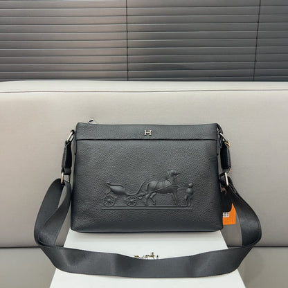 Hermès Cowhide Crossbody Bag