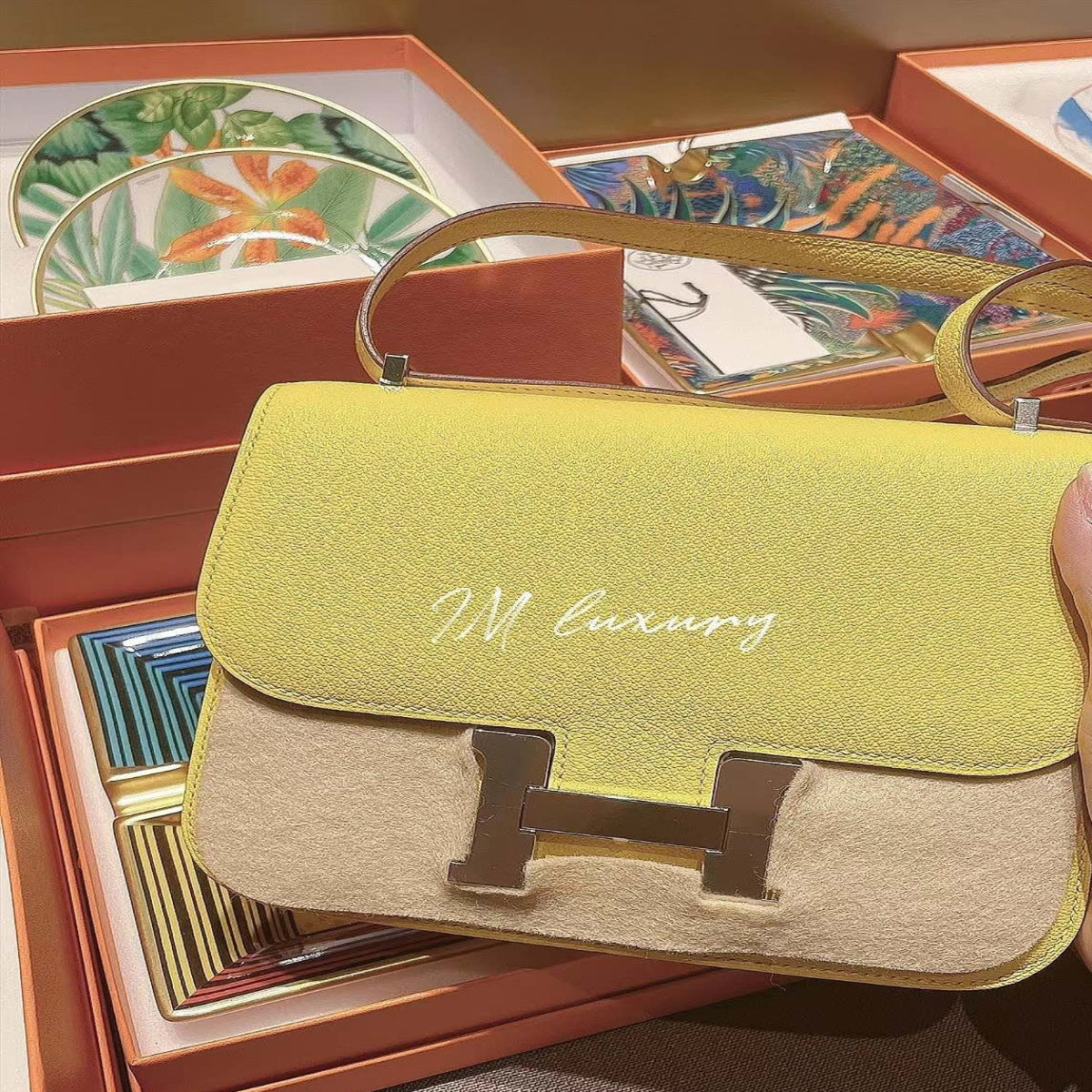 Hermès Lemon Wine Yellow