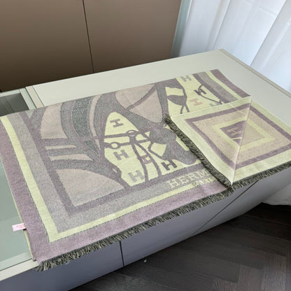 Hermes Classic Silk Signature Elegance Scarf