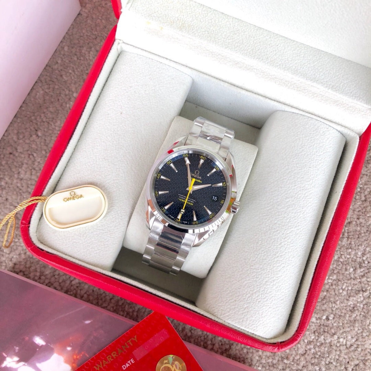 Omega Aqua Terra Gold