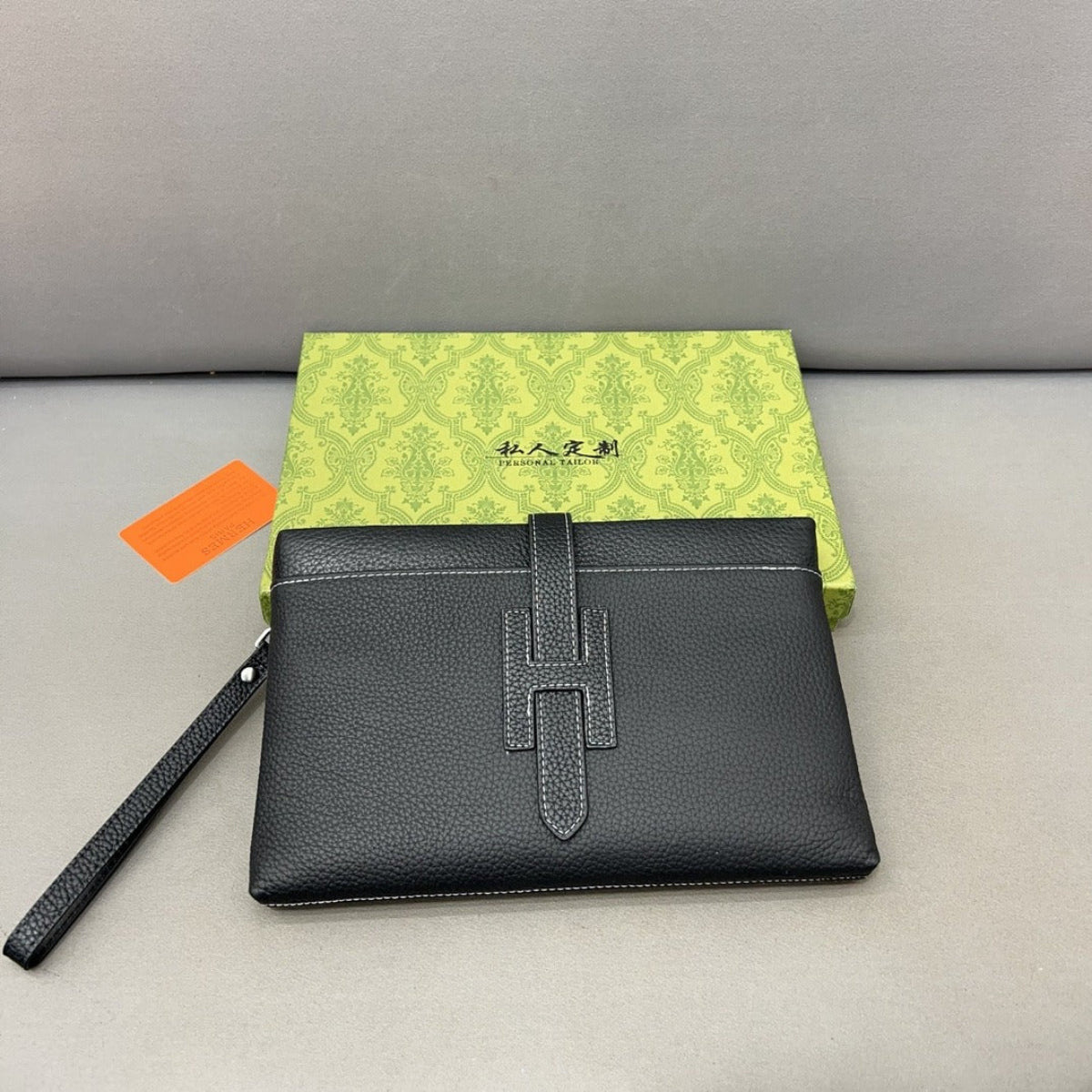 Hermès Timeless Inlay Clutch Bag