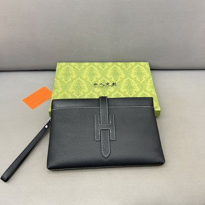 Hermès Timeless Inlay Clutch Bag