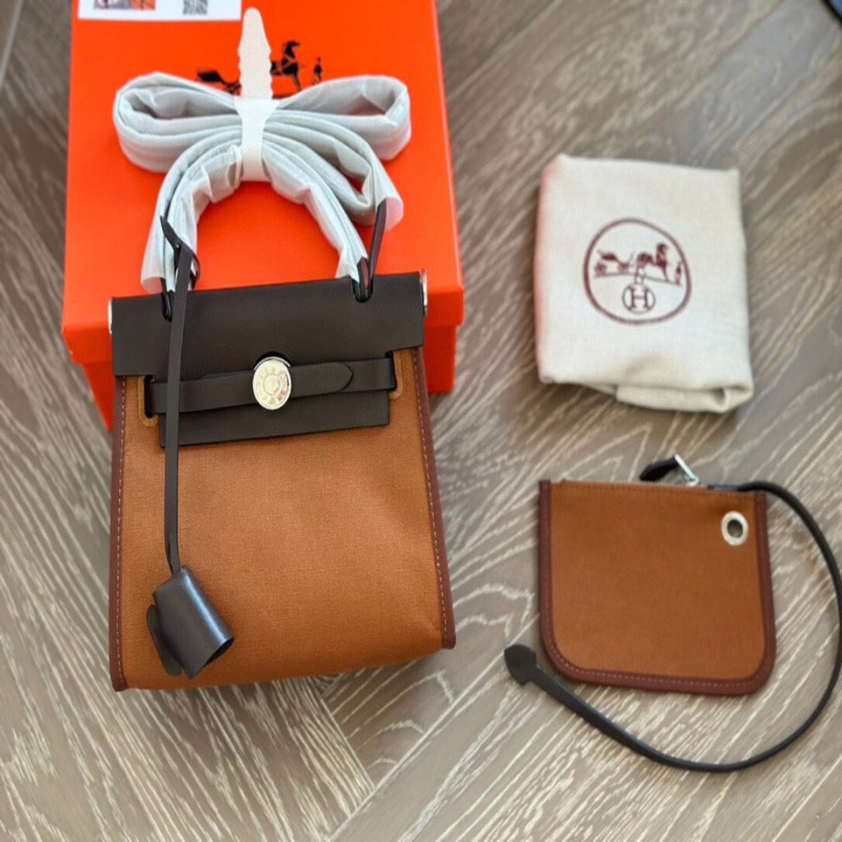 Hermès Herbag Mini Tote Bag