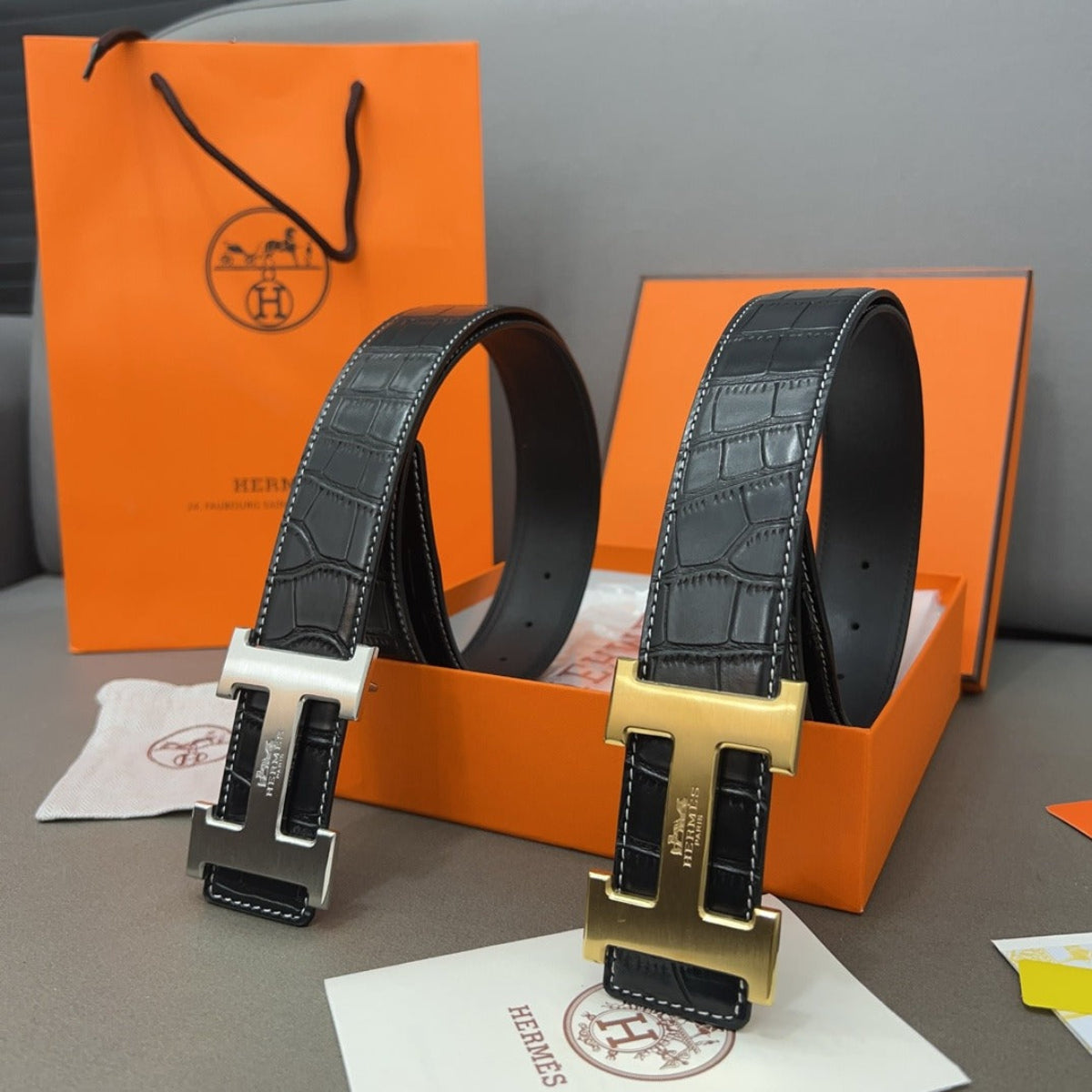 Hermès Sophisticated Leather Belt
