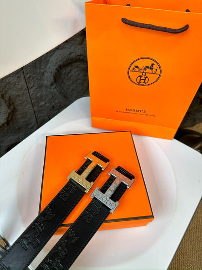 Hermès Men's Classic Cowhide Leather Belt
