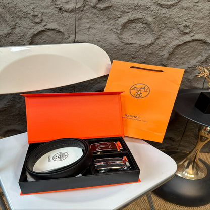 Hermès "Hey Ha" Leather Belt