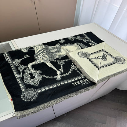 Hermes Silk Scarf