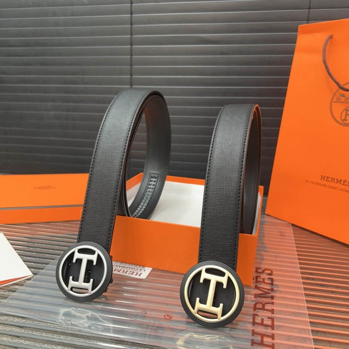 Hermès Men's Classic Cowhide Leather Belt