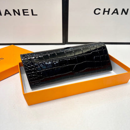 Hermes Black Crocodile Bag