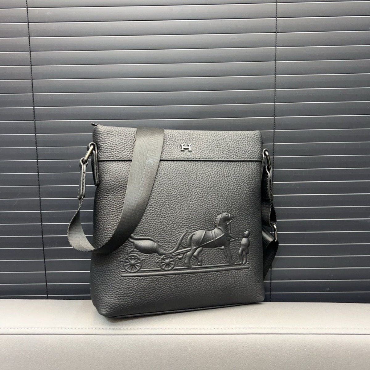 Hermès Men's Leather Crossbody Bag