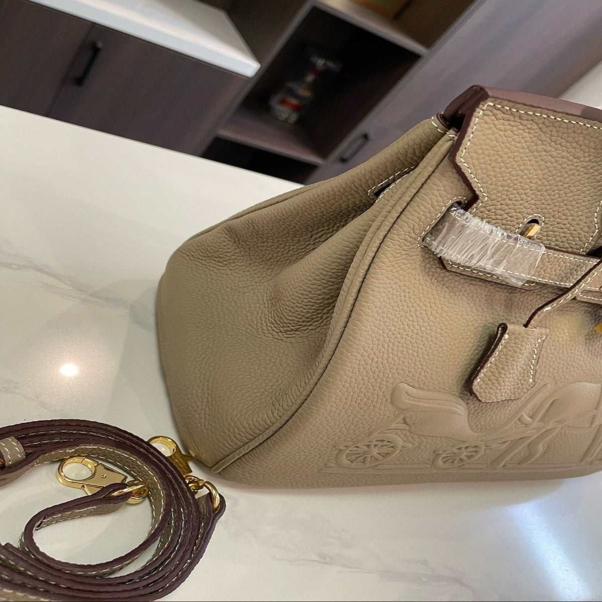 Hermès Embossed Birkin Bag