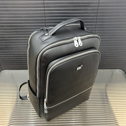 Hermès Montblanc Leather Laptop Backpack