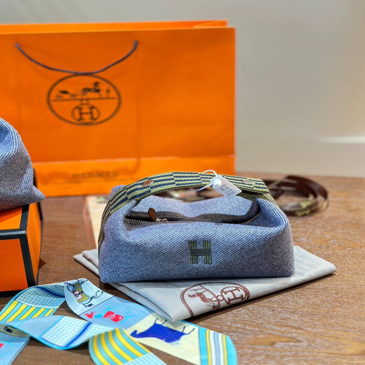 Hermès Bento Leather Bag